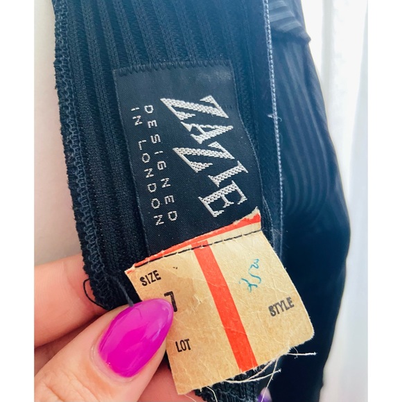 60s/70s vintage Zazie dress designed in London size xs - Picture 6 of 6